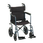 NOVA - 330B - 20″ inch Transport Chair with 12″ Rear Wheels