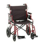 NOVA - 332B 22 inch Transport Chair with 12″ Rear Wheels