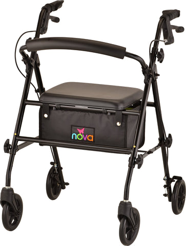 NOVA - 4205BK - JOURNEY ROLLING WALKER  BLACK