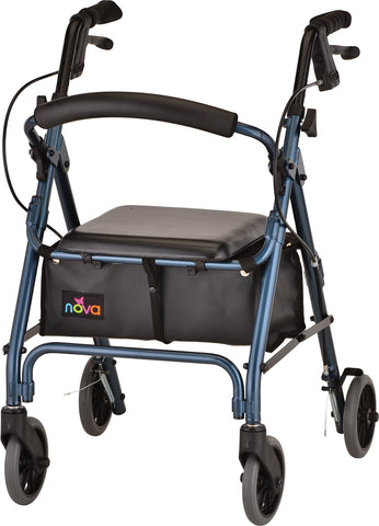 NOVA - 4208CBL - GETGO PETITE ROLLING WALKER BLUE