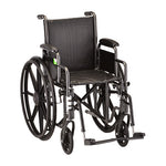 NOVA - 5165S 16″ Steel Wheelchair Detachable Arms & Footrests