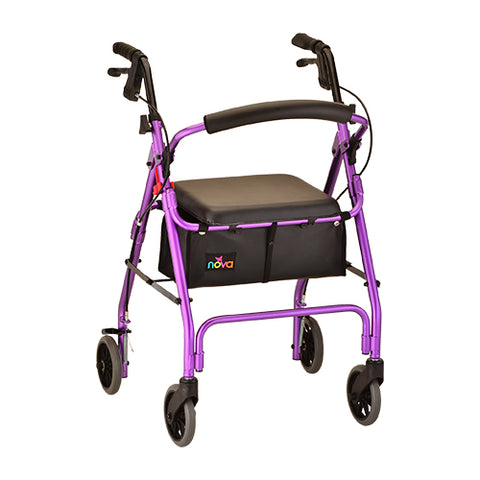 NOVA - 4202CPL - GETGO CLASSIC ROLLING WLKR PURPLE