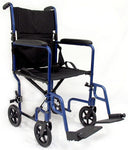 KARMAN - LT-2017-BL  - BLUE TRANSPORT CHAIR