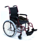 KARMAN LT-980 BD E -ULTRA  LIGHT WHEELCHAIR - BURGANDY ELR