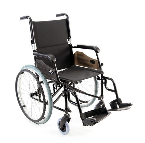 KARMAN - LT-990-BK-E - LIGHT WHEELCHAIR - BLACK