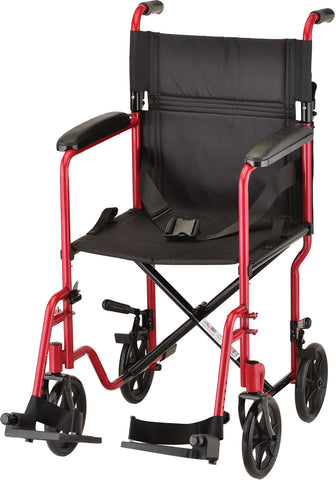 NOVA - 319R TRANSPT CHAIR 19" STEEL RED