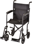 NOVA - 329BK TRANSPORT CHAIR 19" LTWT BLACK