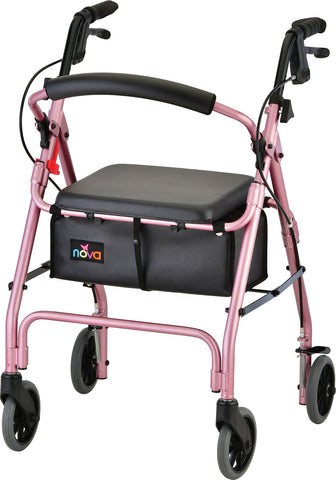 NOVA - 4202CPK GETGO CLASSIC ROLLING WALKER PINK