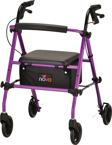 NOVA - 4205PL - JOURNEY ROLLING WALKER  PURPLE