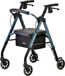 NOVA -4289BLSTAR Heavy Duty Rollator, 450 lb. Weight Capacity, Blue