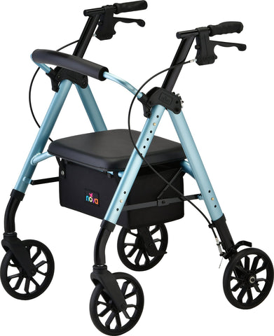 NOVA - 4288DB  STAR 8 ROLLING WALKER  SKY BLUE