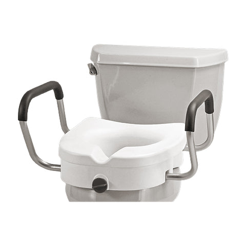 NOVA - 8351R RAISED TOILET SEAT WITH DETACHABLE ARMS